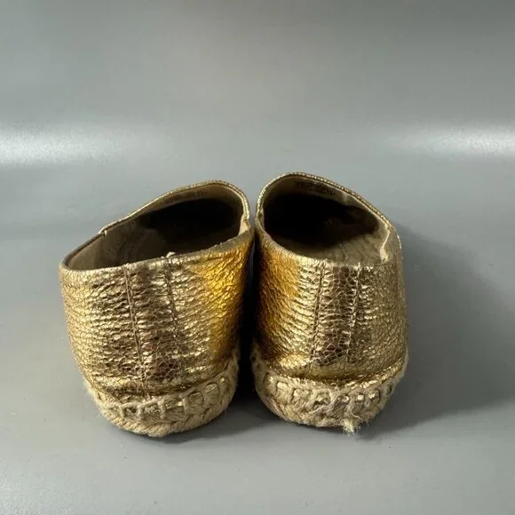 Tory Burch Colorblock Logo Leather Espadrille Flat, Size 8 1/2 - Picture 7 of 14